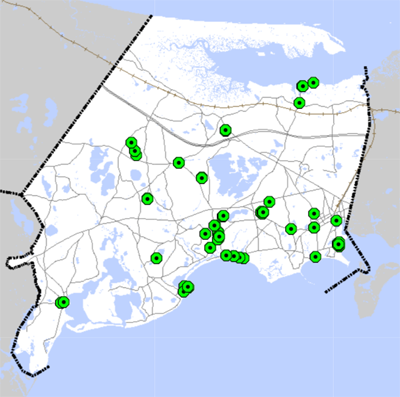 Veterans Memorial Map